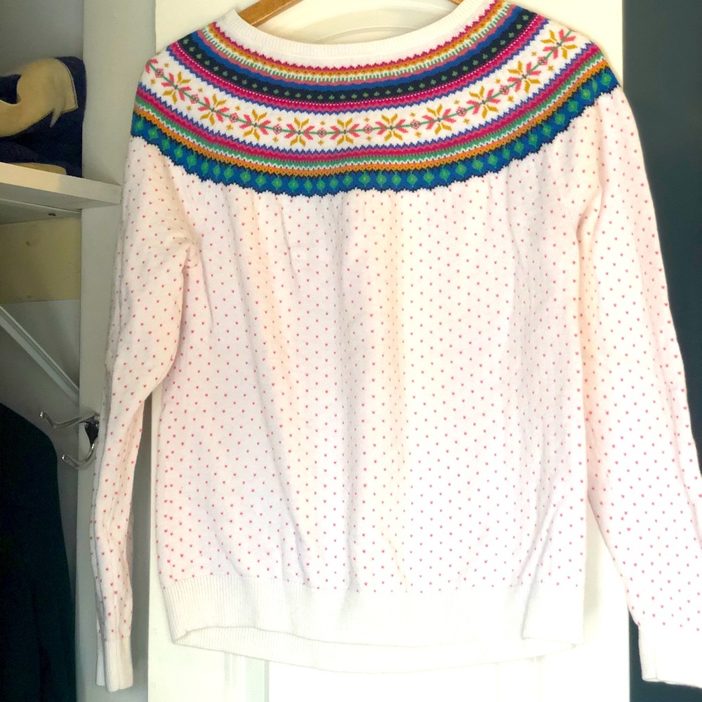 Talbots Fair Isle Sweater
